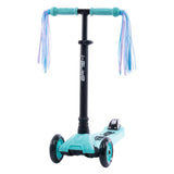 I-Glide Handlebar Ribbons (Pair) - Blue/White