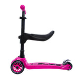 I-Glide 3 Wheel Scooter Seat Black