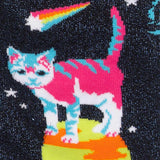 Sock It To Me Medium Crew Socks Space Cats