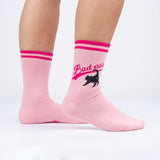 Sock It To Me Medium Crew Bad Ass Cat