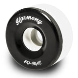 Sure Grip Fomac Harmony Mini Rollerskate Wheels Black and White pack of 8