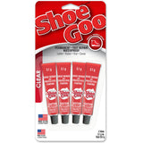 Shoe Goo Fast Repair Mini 4 Pack Clear 5.1g