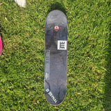 Eternal Deck 8.0 Inch Teal Blue Tinted Wood Blank