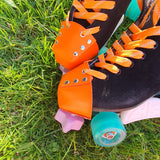 Knee Tap Park Toe Cap Leather Studded