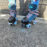 Knee Tap Park Toe Cap Leather Studded