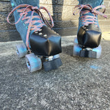 Knee Tap Park Toe Cap Leather Studded