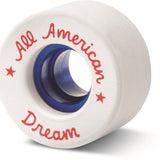 Sure Grip All American Dream Rollerskate Wheels White pack of 8