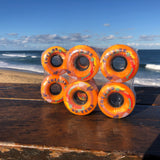 Chuffed Chiller Wheels Pack of 4 Sunny Orange