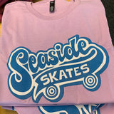 Lavender Seaside Skates Maple T-Shirt