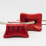 Brunny Hardcore - PO Blocks 3056 grind blocks in red.
