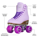 Crazy Skates Retro Roller Rollerskates