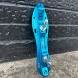 Atom pilot falcon roller skate base plates in blue