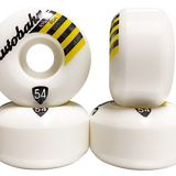 Autobahn Wheels: Torus All Road 54mm 90a in White (USA made)