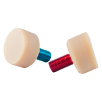 Gumball roller skate toe stops in natural color