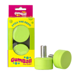 Gumball roller skate toe stops in lime color