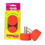 Gumball roller skate toe stops in watermelon color