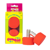 Gumball roller skate toe stops in watermelon color