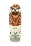 The Lil Ripper from NANA is a 31 inch surfskate skateboard with doppler mint cream graphics. A perfect first surf skate board.
