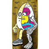 Heroin Deck Anatomy of an Egg, Gold, 8.5