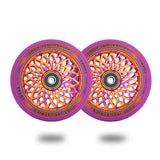 Root Industries Lotus Wheels - 110mm - Purple/Burnt Orange (Limited Edition)