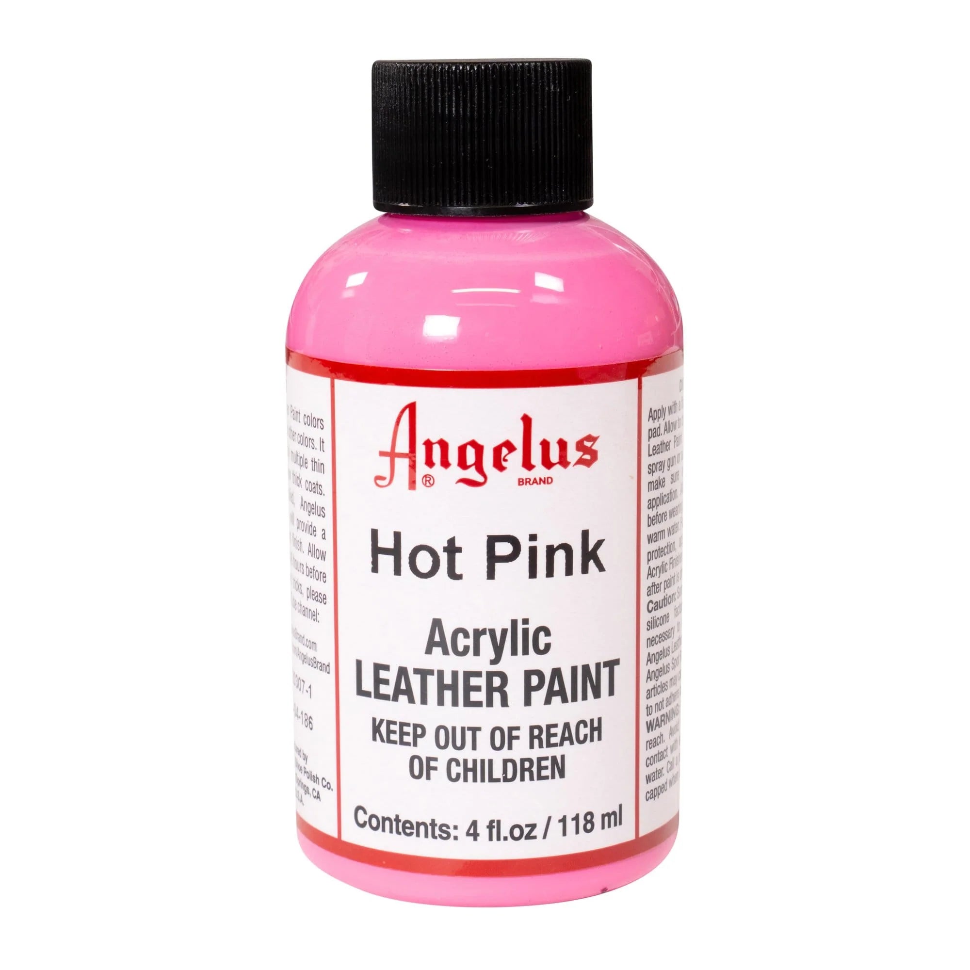 Angelus Acrylic Leather Paint 118ml Bottle