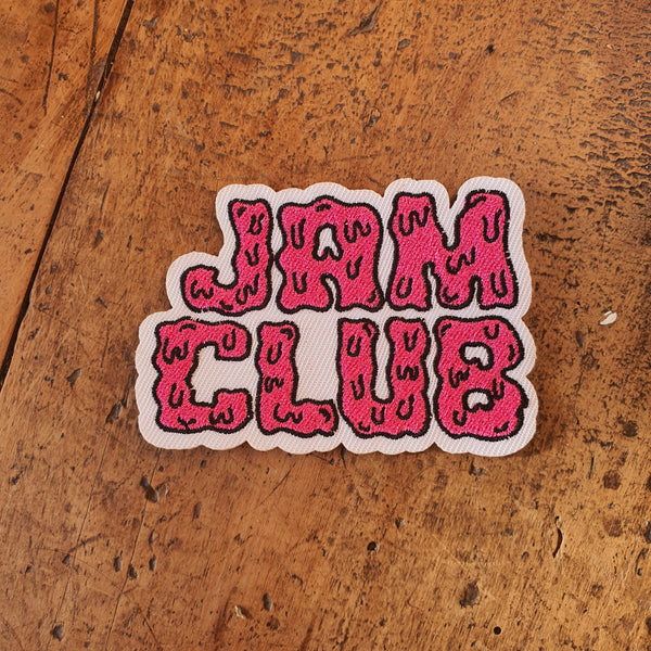 Jam Club Iron on Patch