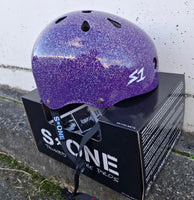 S-One Helmet Lifer Purple Gloss Glitter