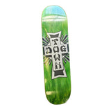 Dogtown Skate Deck Cross Logo Green 8.25