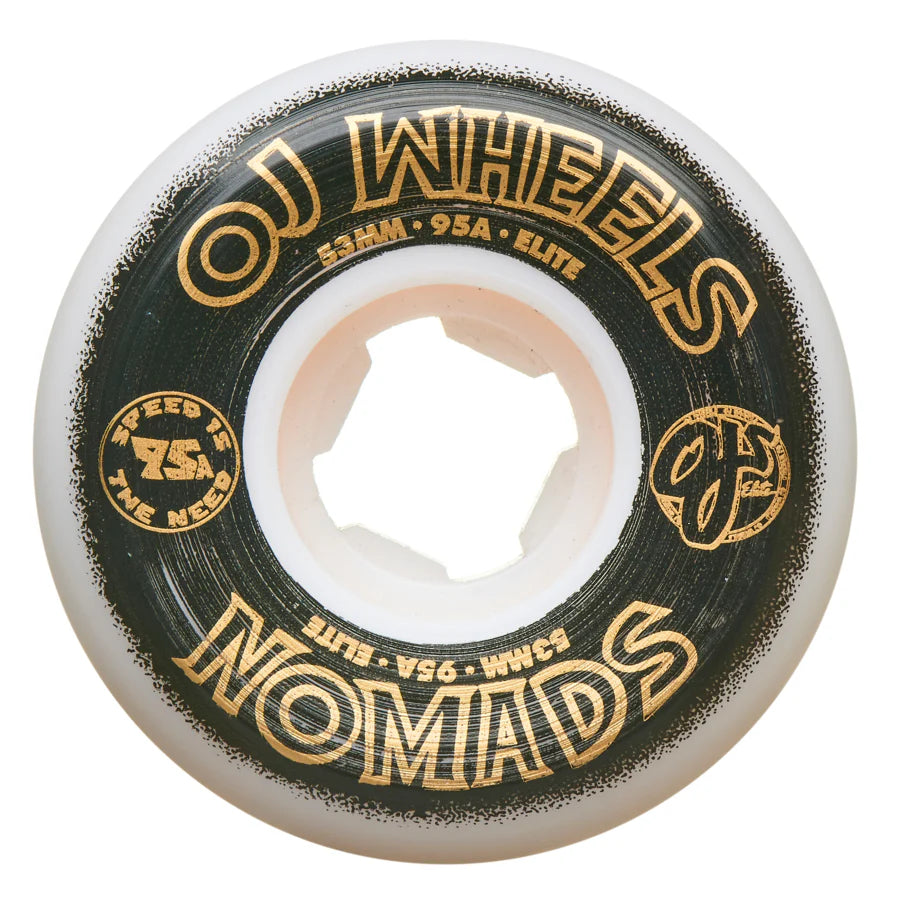 53mm Elite Nomads 95A Oj Skateboard Wheels – Seaside Skates