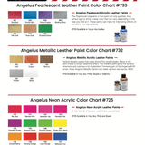 Angelus Pearlescent and Metallic Paint Kit - 12 Colors