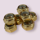 Anodized Aluminium 7mm Axle Nuts (Pack of 8)