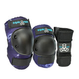 Triple 8 Tri Pack Saver Series Junior, Galaxy Purple