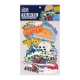 American Socks - Sticker Pack - Travel