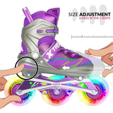 Crazy Skates Trix Pro 3 Wheel Inline Skates Adjustable