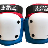 187 Killer Pads: Fly Knee Pad Red, White and Blue