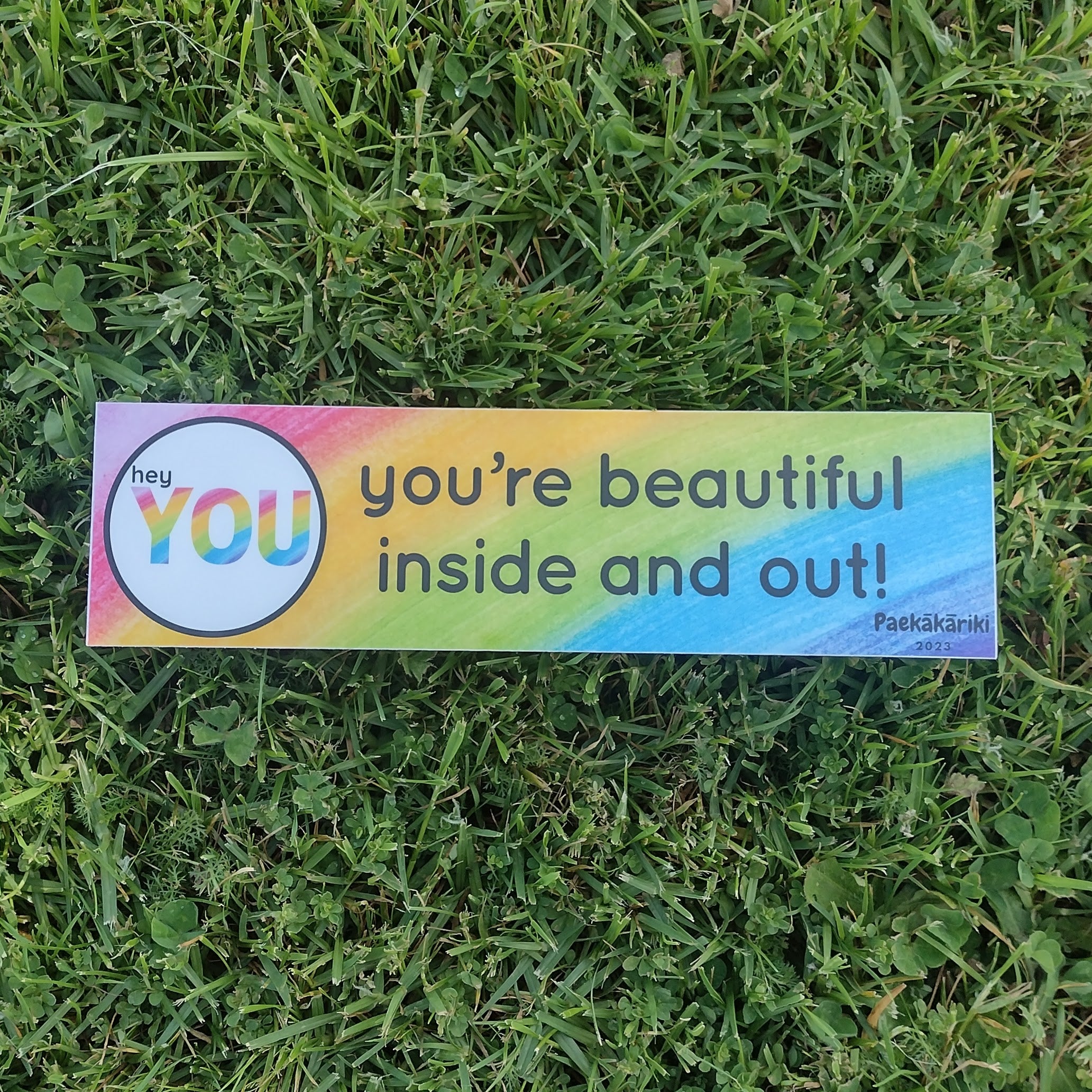 Hey YOU Bumper Sticker