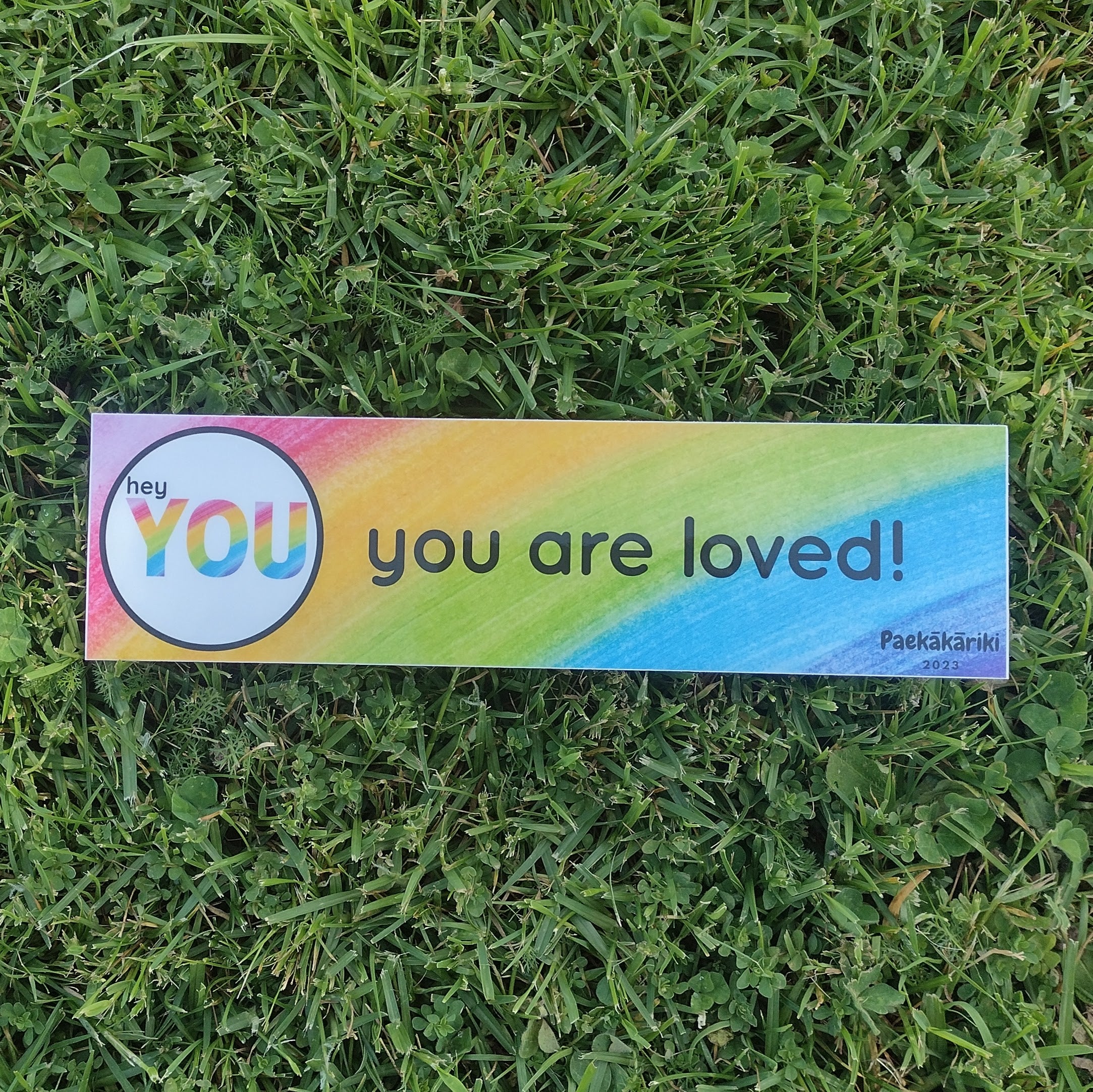Hey YOU Bumper Sticker