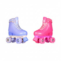 Roller Skates size adjustable in glitter pink or lilac 