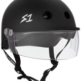 S-One Helmet Lifer with Visor Black Matte