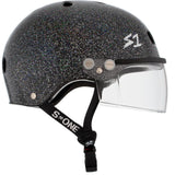 S- One Helmet Lifer with Visor Black Gloss Glitter