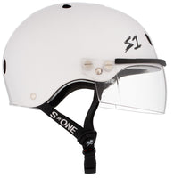 S-One Helmet Lifer with Visor White Gloss