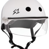 S-One Helmet Lifer with Visor White Gloss