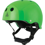 Triple 8 "Lil 8" Certified Kids Helmet - Neon Green Glossy