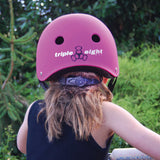 Triple 8 "Lil 8" Certified Kids Helmet - Black Matte