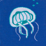 Sock It To Me Crew Socks Large Nice to Sea You Glow in the Dark