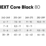Powerslide Next Core Black 80 Inline Skates