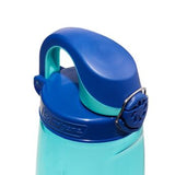 Nalgene Sustain On-The-Fly Lock-Top 650ml Drink Bottle Blue Aqua/Blue Aqua