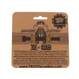 PROTO UFO Rear Wheel Adapters (8/24mm GOLD)