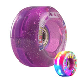 Crazy Skates illumin8 Light-Up Roller Skate Wheels 8-pack