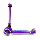 I-Glide 3 Wheel Kids Scooter - Purple/Blue